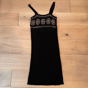 GRACE Knit dressing Beaded Dress